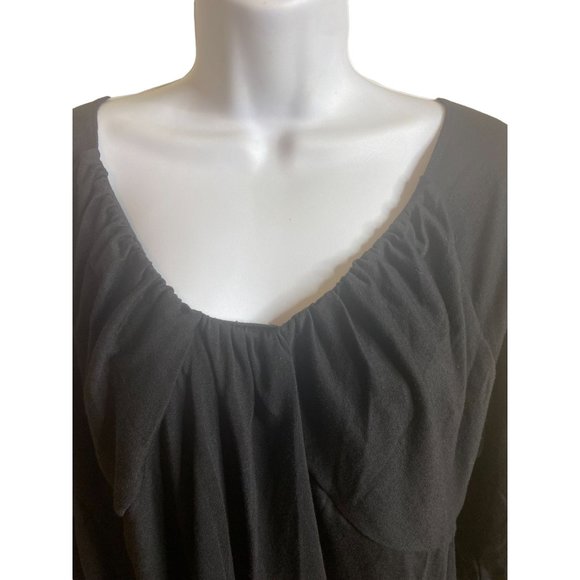 Fredricks of Hollywood black top size 2X classic comfortable - Picture 2 of 5